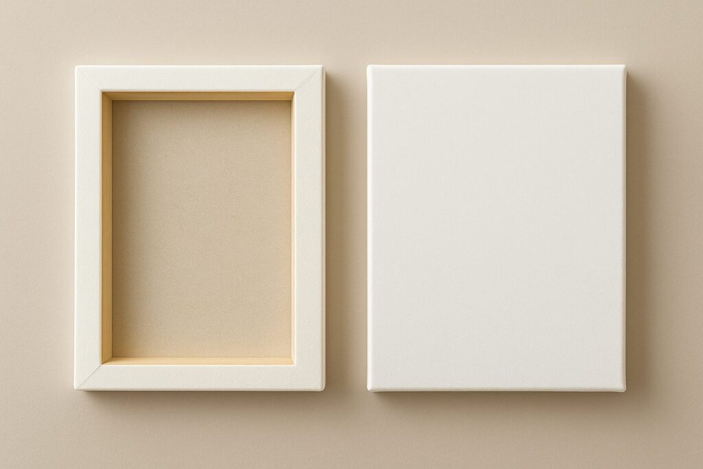 Stretched canvas frames