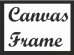 Canvas frame logo